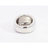 Vintage Cartier Nouvelle Vogue 750 White Gold Dome Ring Circa 1997