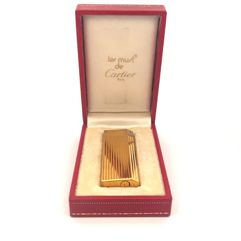 Vintage Cartier Paris accendino in vermeil dorato con scatola originale Cartier su misura – Assay Jewelers