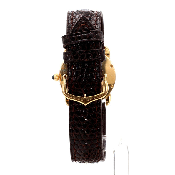 Vintage Cartier Ronde Louis 2886 Quartz 29mm 18K Gold Watch