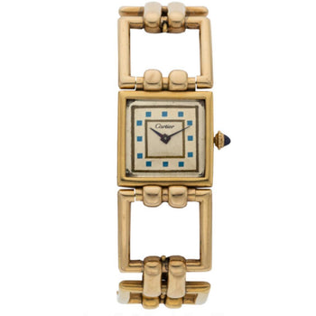 Vintage Cartier Square Link Watch in 14k gold - 21mm - Laides – Assay Jewelers