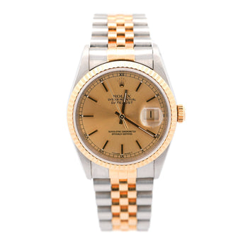 Vintage Rolex DateJust 36mm Two Tone On Jubilee Date 1995 Watch – Assay Jewelers