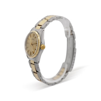 Vintage Rolex OP 6551 Two Tone Champagne Dial 31mm Watch – Assay Jewelers
