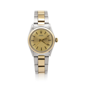 Vintage Rolex OP 6551 Two Tone Champagne Dial 31mm Watch – Assay Jewelers