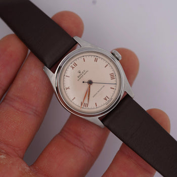 Vintage Rolex Oyster Royal 1960s 32mm Watch On Leather – Assay Jewelers