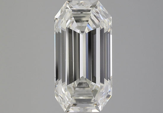 GIA Certified 5.36 Carat Emerald Cut J Color VS1 Clarity Loose Diamond