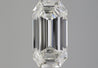GIA Certified 5.36 Carat Emerald Cut J Color VS1 Clarity Loose Diamond